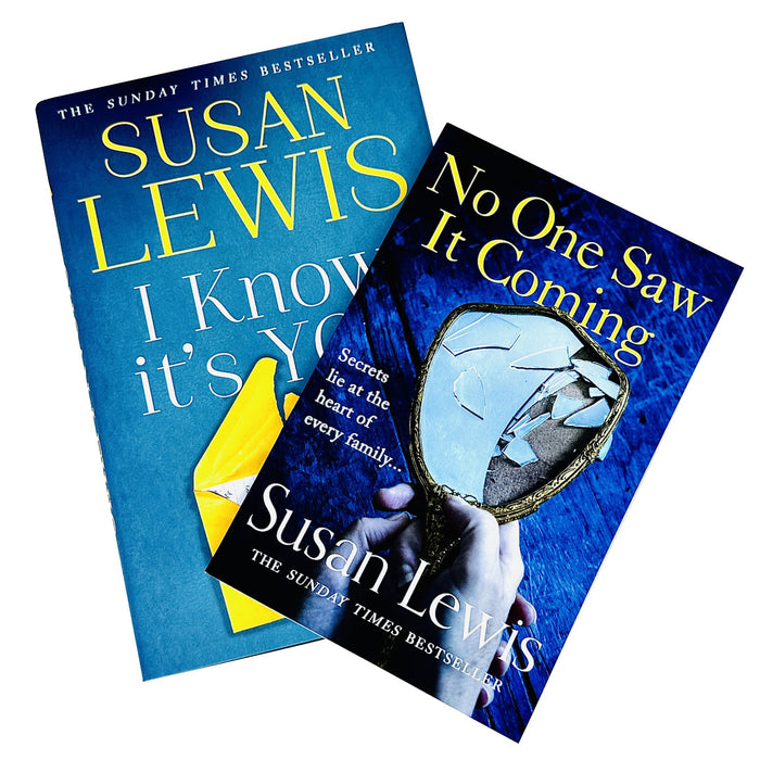 Susan Lewis Collection 2 Books Set (I Know It’s You & No One Saw It Coming)