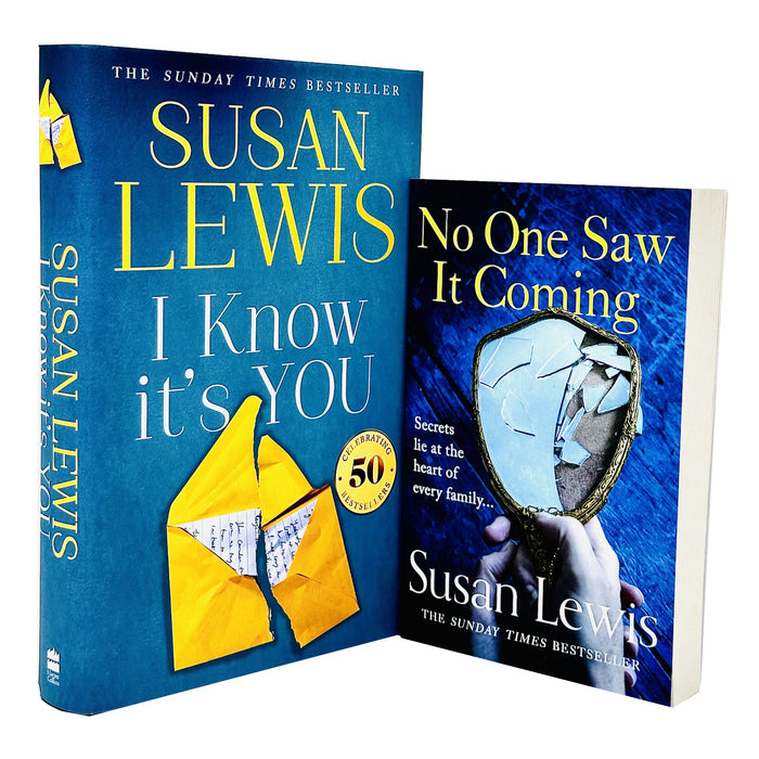 Susan Lewis Collection 2 Books Set (I Know It’s You & No One Saw It Coming)