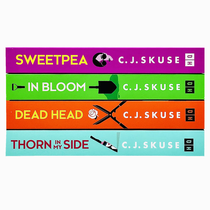 Sweetpea Series 4 Books Collection Set By C. J. Skuse (Sweetpea, In Bloom, Dead)