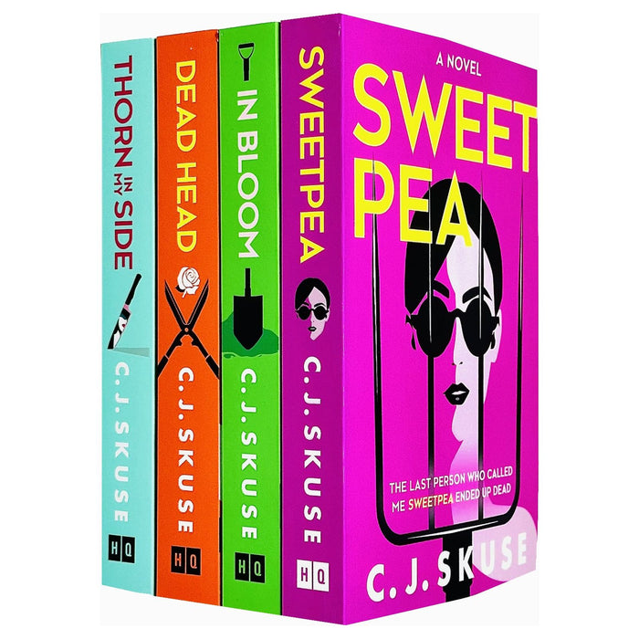 Sweetpea Series 4 Books Collection Set By C. J. Skuse (Sweetpea, In Bloom, Dead)