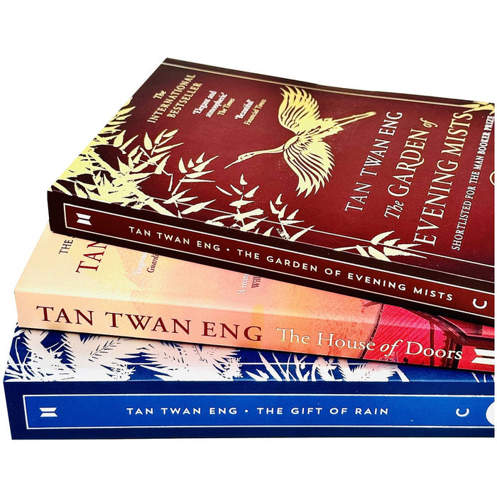 Tan Twan Eng Collection 3 Books Set (The Gift of Rain, The Garden of Evening Mists & The House of Doors)