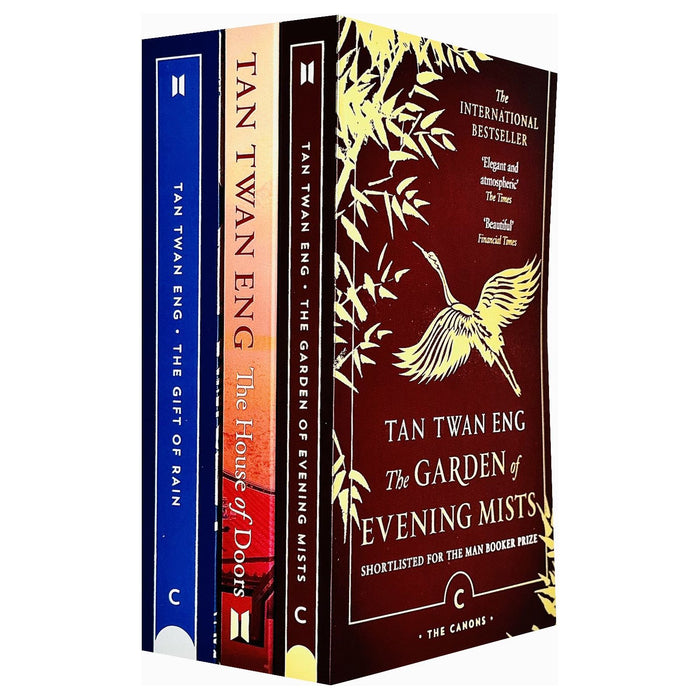 Tan Twan Eng Collection 3 Books Set (The Gift of Rain, The Garden of Evening Mists & The House of Doors)