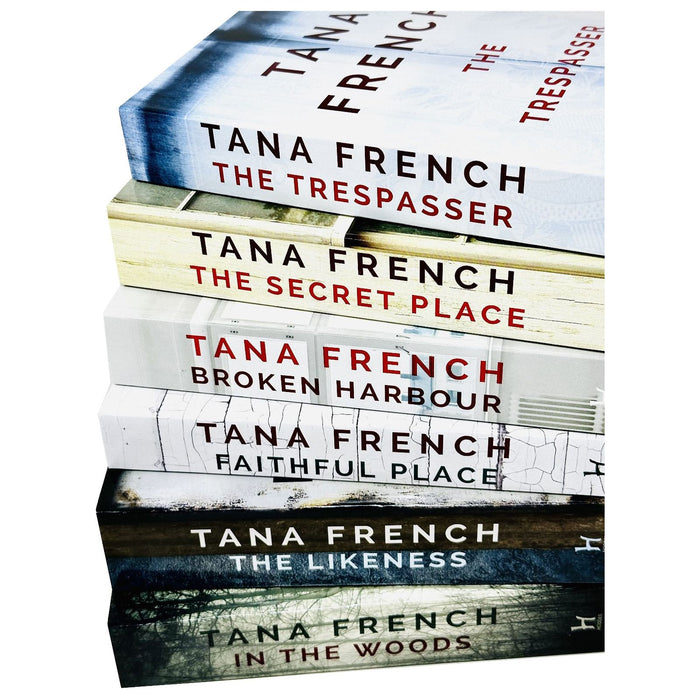 Dublin Murder Squad Series 6 Books Collection Set by Tana French (In The Woods, Likeness, Faithful Place, Broken Harbour)