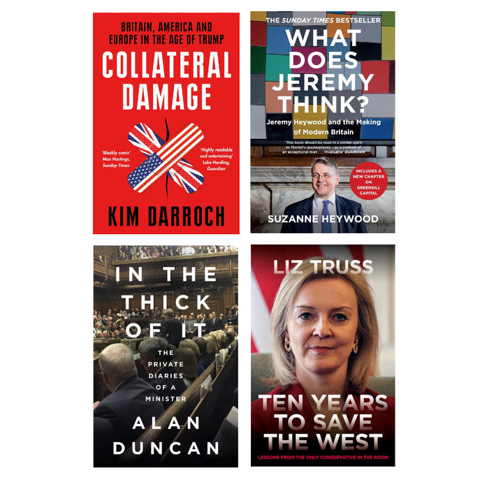 Collateral Damage, In the Thick of It (HB), What Does Jeremy Think? , Ten Years to Save the West (HB) 4 Books Set