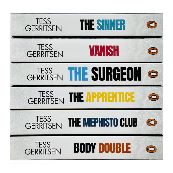 Tess Gerritsen Rizzoli & Isles Series 6 Books Collection Set (The Apprentice, The Surgeon, The Sinner, Life Support, Girl Missing, I Know a Secret)