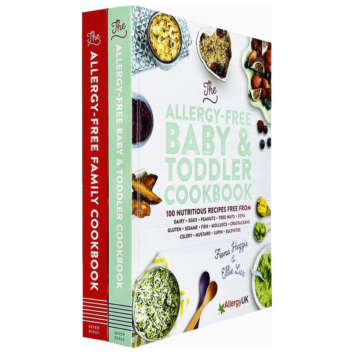 The Allergy-Free Baby & Toddler Cookbook & The Allergy-Free Family Cookbook 2 Books Collection Set