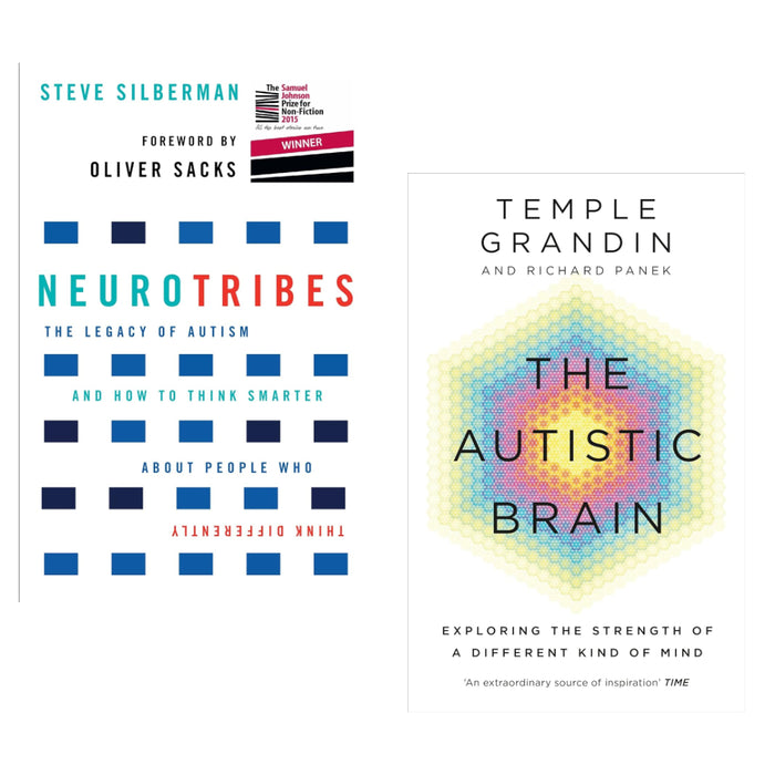 NeuroTribes & The Autistic Brain 2 Books Set