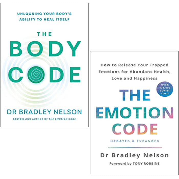 Dr Bradley Nelson 2 Books Collection Set (The Body Code, The Emotion Code) - The Book Bundle