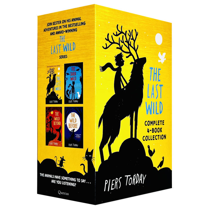 The Last Wild Complete 4 Book Collection Box Set By Piers Torday(The Last Wild, The Wild Beyond, The Dark Wild & The Wild Before)