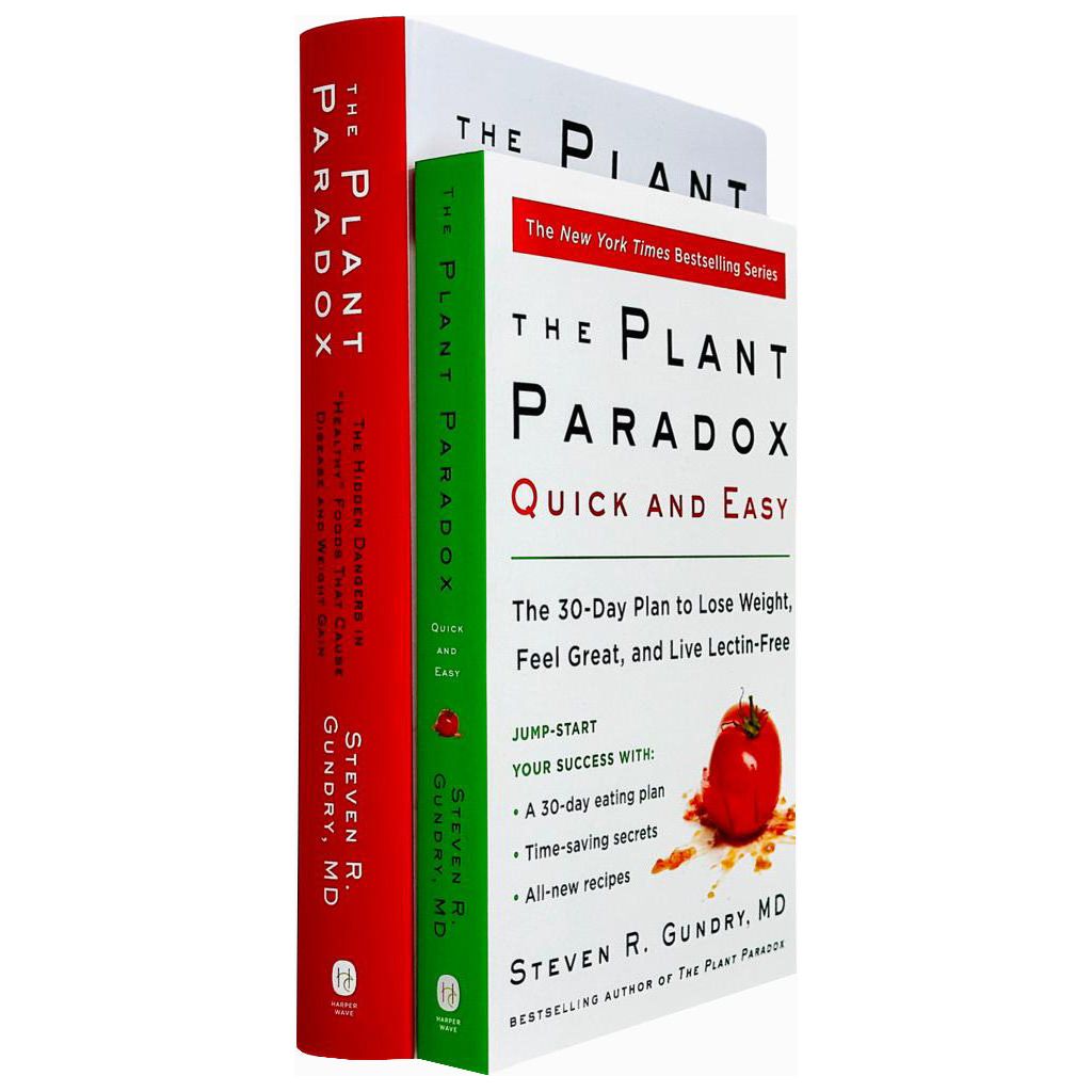 The Plant Paradox Series 2 Books Collection Set By Dr Steven R Gundry Md The Plant Paradox Hb 9091