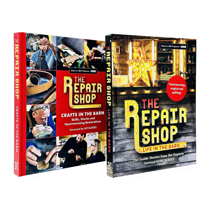 The Repair Shop Crafts In The Barn & The Repair Shop Life In The Barn By Elizabeth Wilhide 2 Books Collection Set