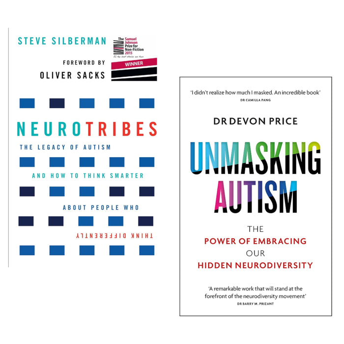 NeuroTribes & Unmasking Autism (HB) 2 Books Set