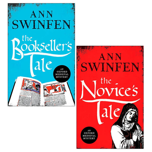 Oxford Medieval Mysteries Series 2 Books Collection Set by Ann Swinfen (The Bookseller's Tale, The Novice's Tale) - The Book Bundle