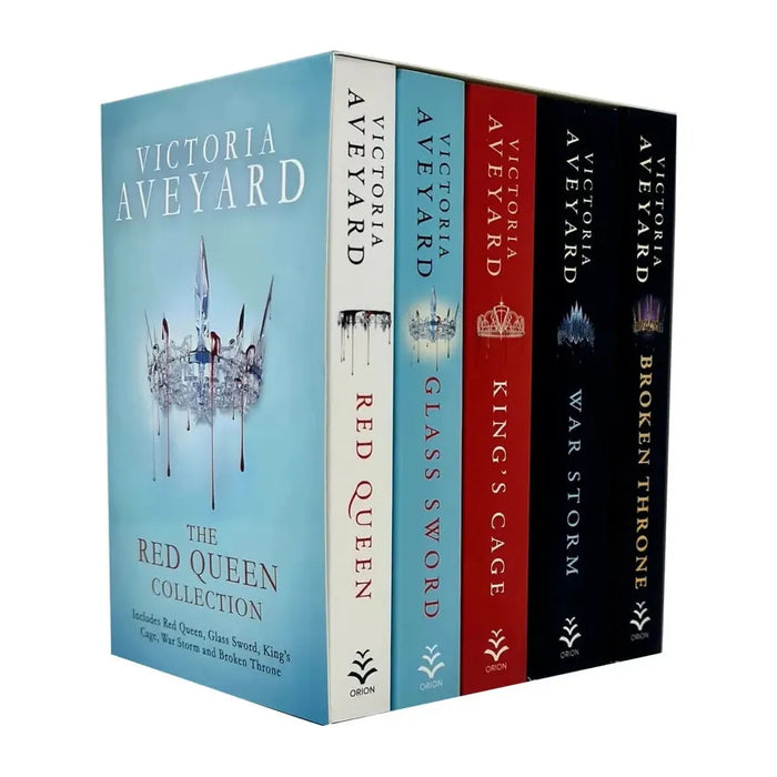 The Red Queen Collection Series Books 1 - 5 Box Set by Victoria Aveyard - The Book Bundle
