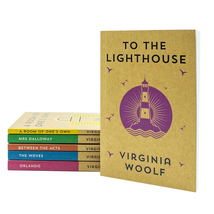 The Virginia Woolf Collection 6 Books set: (A Room Of One's Own, Mrs Dalloway, Between The Acts)