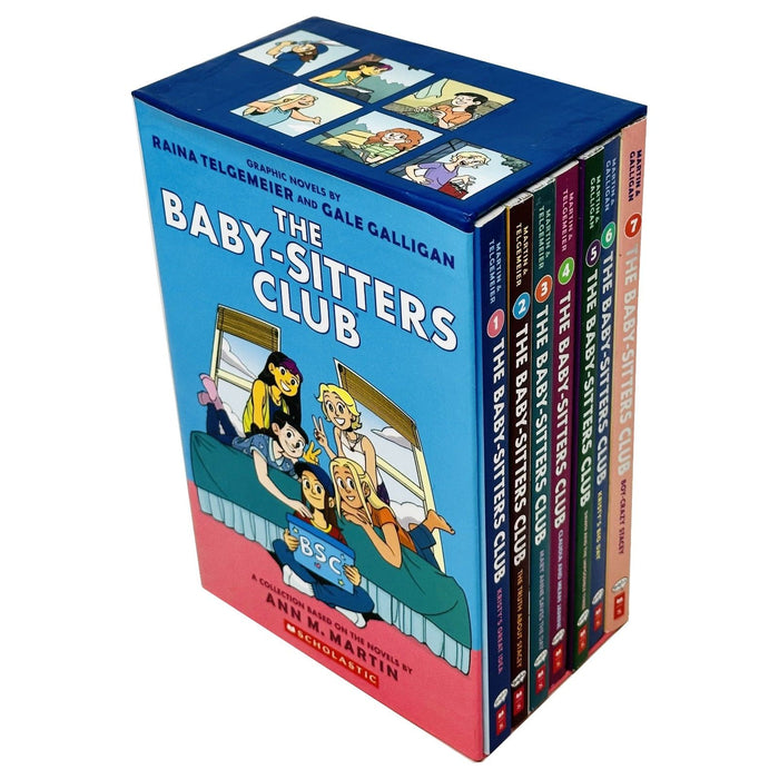 The Baby-Sitters Club Graphic Novels 7 Books Set Collection by Ann M. Martin