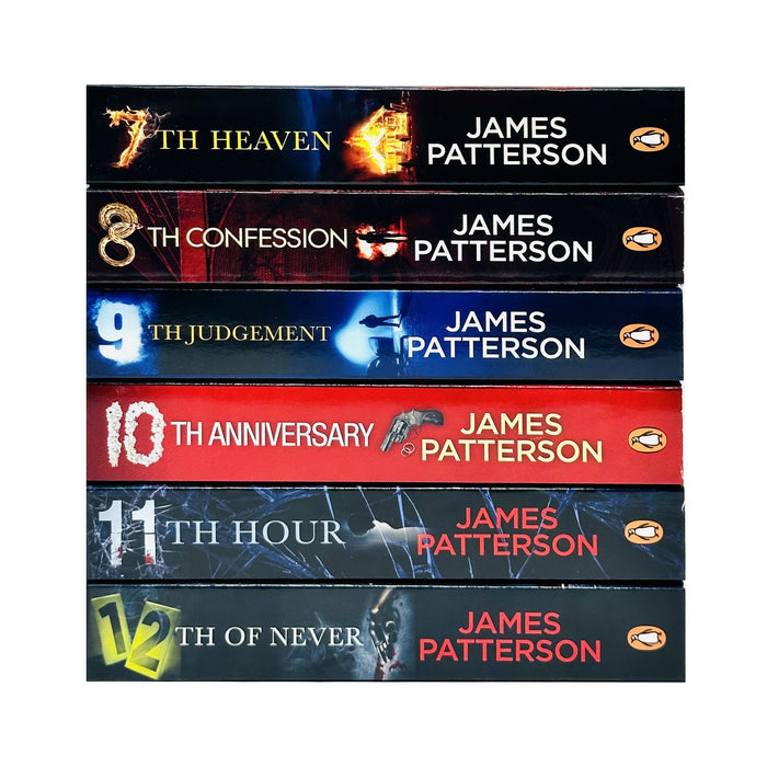 Women’s Murder Club Series Books 7 - 12 Collection Set by James Patterson (Heaven, Confession, Judgement, Anniversary, Hour & Never)