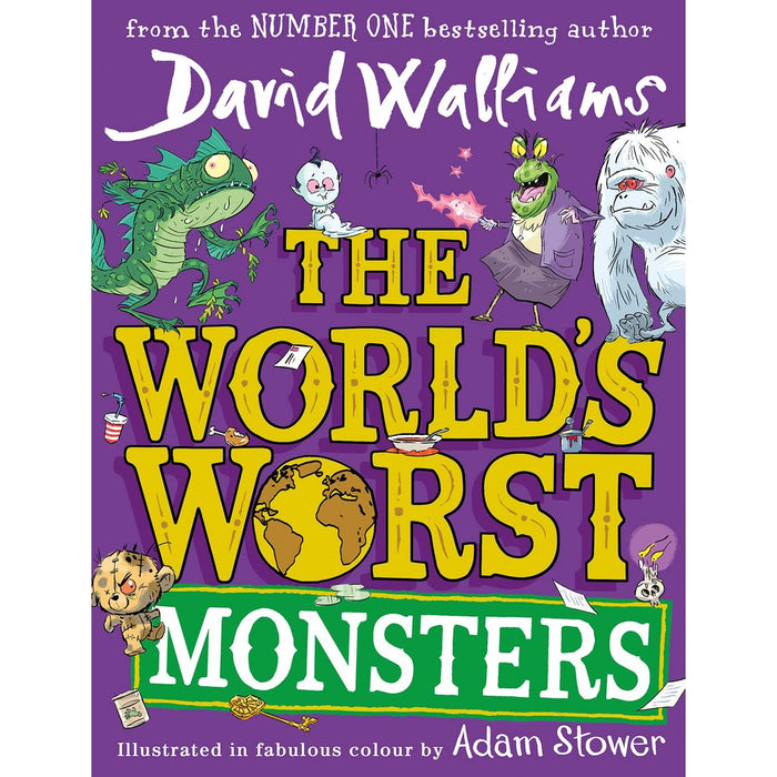 The World’s Worst Monsters: A new fiercely funny fantastical illustrated book of stories for kids, the latest from the bestselling author of The Blunders