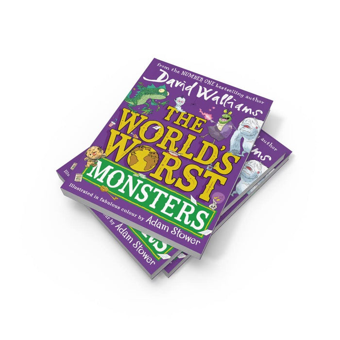 The World’s Worst Monsters: A new fiercely funny fantastical illustrated book of stories for kids, the latest from the bestselling author of The Blunders