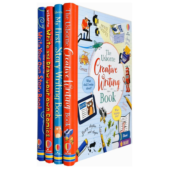 Write Your Own Storybook, Write and Draw Your Own Comics, Creative Writing Book 4 Books Collection Set