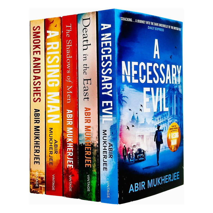 Wyndham and Banerjee Series 5 Books Collection Set By Abir Mukherjee - The Book Bundle