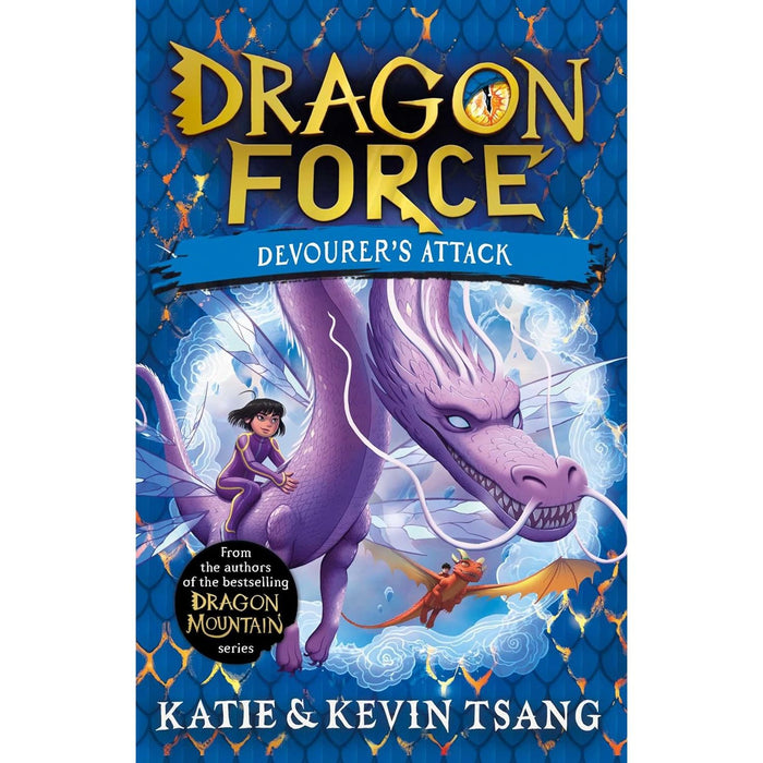 Dragon Force Series 2 Books Collection Set by Katie Tsang & Kevin Tsang (Infinity's Secret & Devourer's Attack) - The Book Bundle