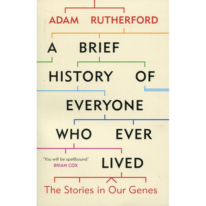 Adam Rutherford 3 Books Collection Set (A Brief History of Everyone Who Ever Lived, How to Argue With a Racist & The Book of Humans)