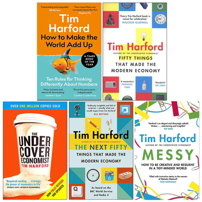 Tim Harford Collection 5 Books Set