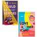 PJ Ellis 2 Book Collection Set (We Could Be Heroes & Love & Other Scams) - The Book Bundle