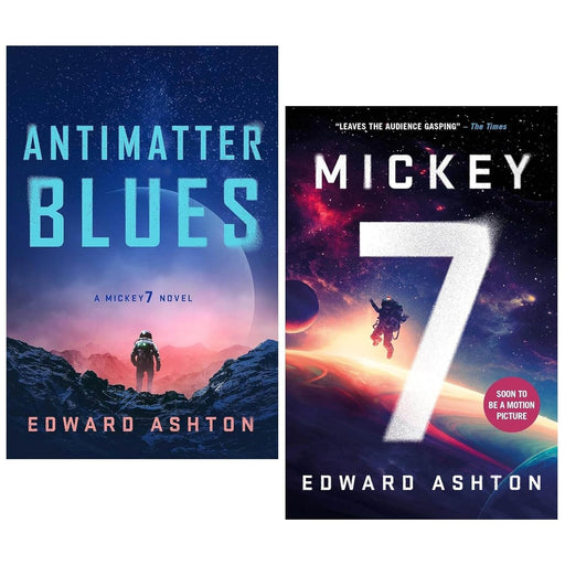 Mickey7 Series 2 Books Collection Set by Edward Ashton (Mickey7 & Antimatter Blues) - The Book Bundle