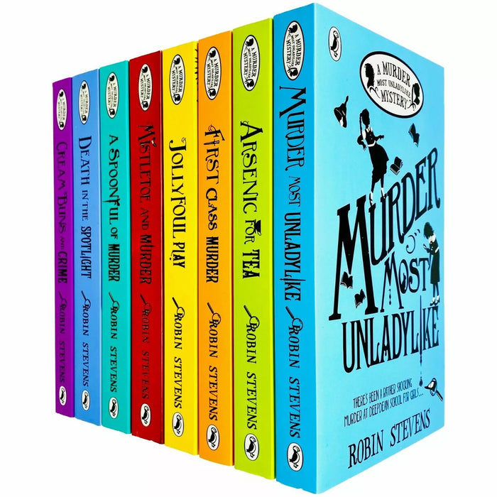 A Murder Most Unladylike Mystery Series 8 Books Collection Set by Robin Stevens