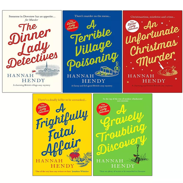 Dinner Lady Detectives Series 5 Books Collection Set by Hannah Hendy Frightfully