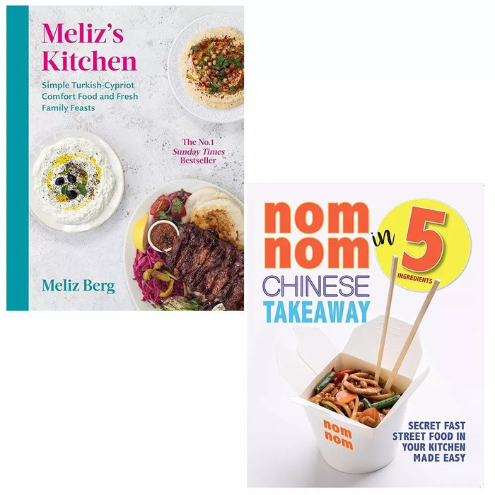 Meliz’s Kitchen Meliz Berg (HB), Nom Nom Chinese Takeaway Iota 2 Books Set