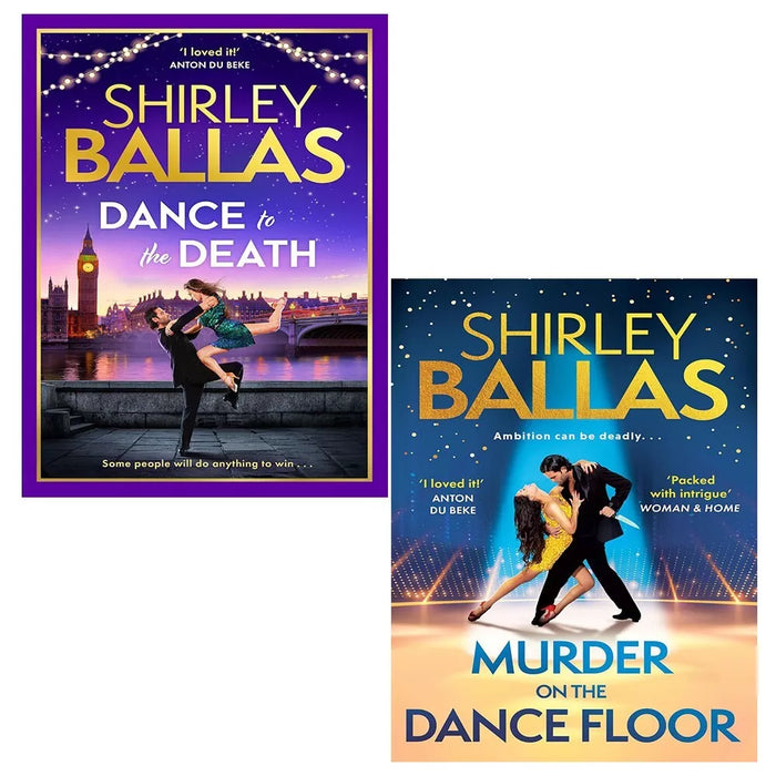 Shirley Ballas Collection 2 Books Set Dance to the Death,MURDER ON DANCE FLOOR