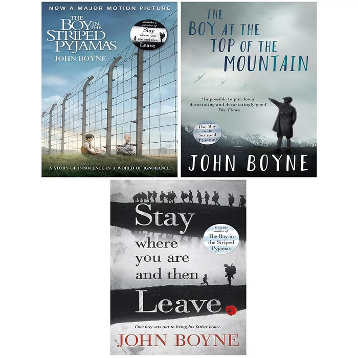 John Boyne Collection 3 Books Set (Boy in the Striped Pyjamas, Mountain)