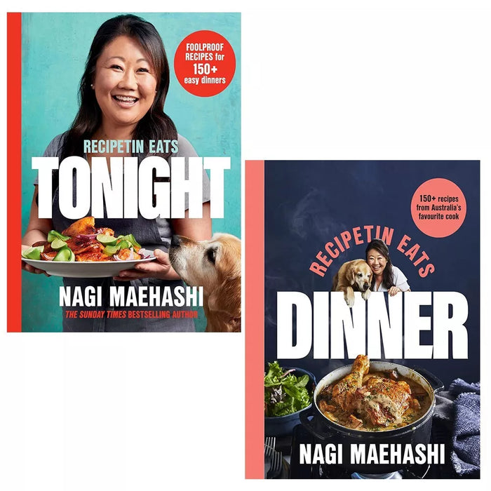 Nagi Maehashi Collection 2 Books Set RecipeTin Eats Tonight, Dinner Hardcover