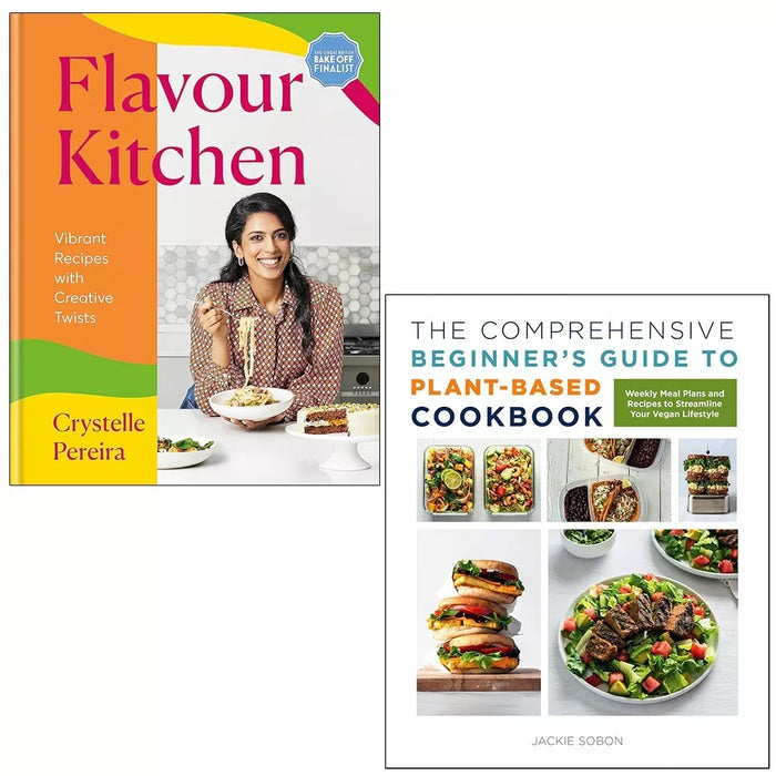 Flavour Kitchen (HB), Comprehensive Beginner's Guide to Plant-Based 2 Books Set