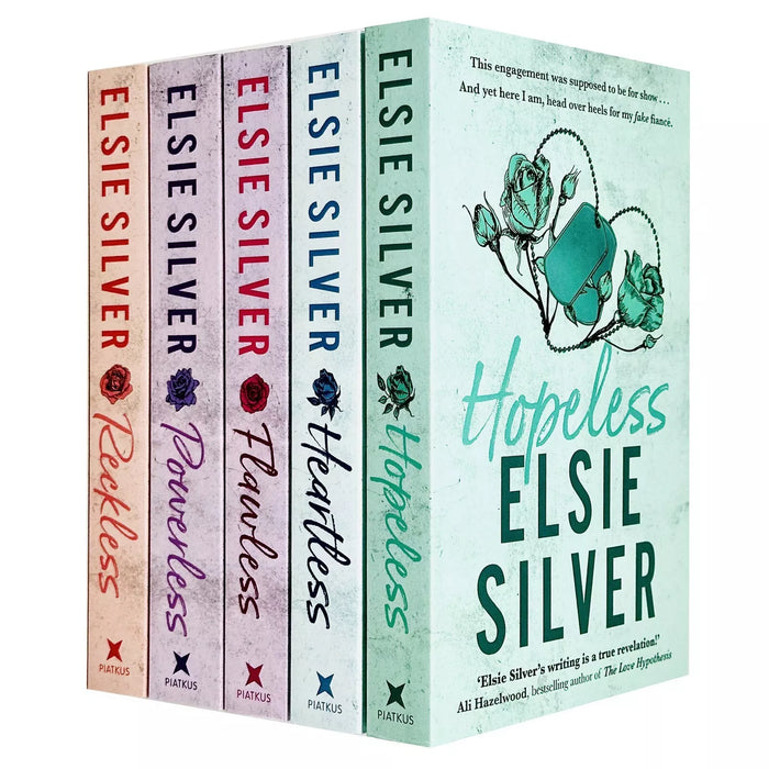 Chesnut Springs Series 5 Books Collection Set by Elsie Silver (Hopeless, Heartless, Flawless, Powerless, Reckless)