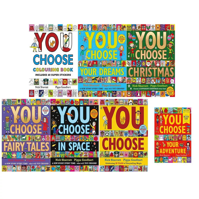 Pippa Goodhart You Choose Series 7 Books Collection Set (You Choose)