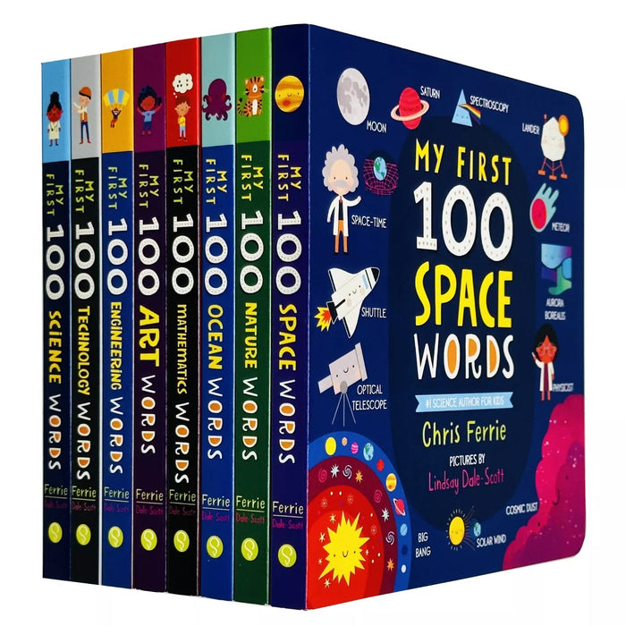 My First STEAM + Words Library 8 Book Collection Boxed Set By Chris Ferrie