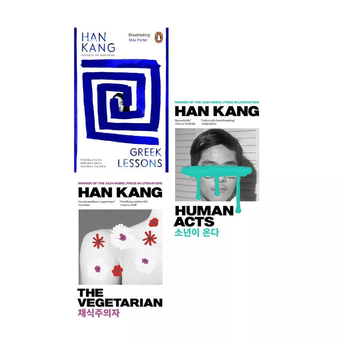 Winner of the 2024 Nobel Prize in Series By Han Kang 3 Books Collection