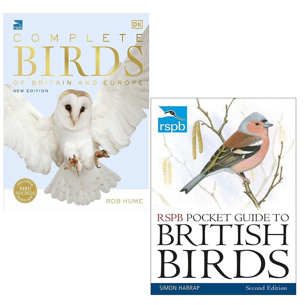 RSPB Complete Birds Of Britain And Europe [Hardcover] By Rob Hume ...