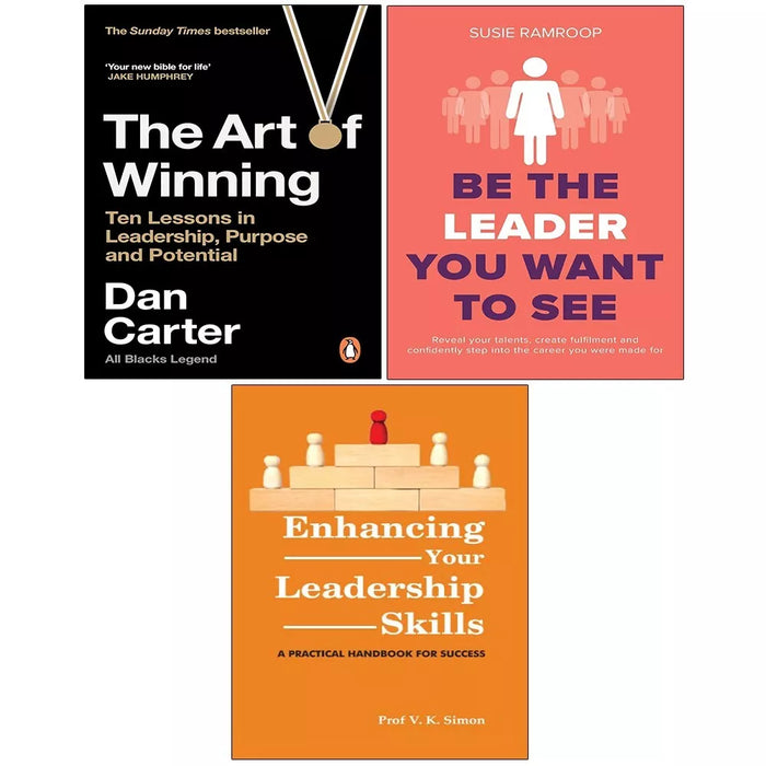 Art of Winning, Be the Leader You Want, Enhancing Your Leadership Skills 3 Books Set