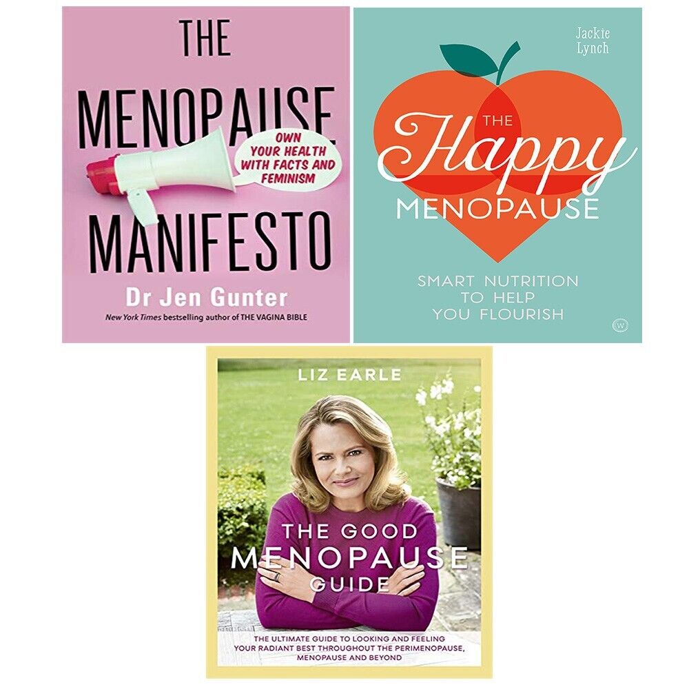 Good Menopause Guide Liz Earlemenopause Manifesto Happy Menopause 3 Books Set The Book Bundle 2076