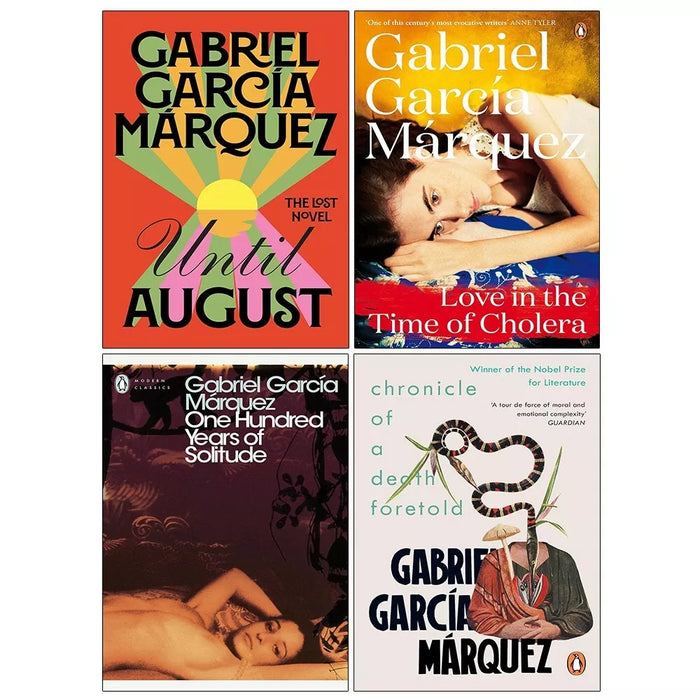 Gabriel Garcia Marquez Collection 4 Books Set Chronicle of a Death Foretold