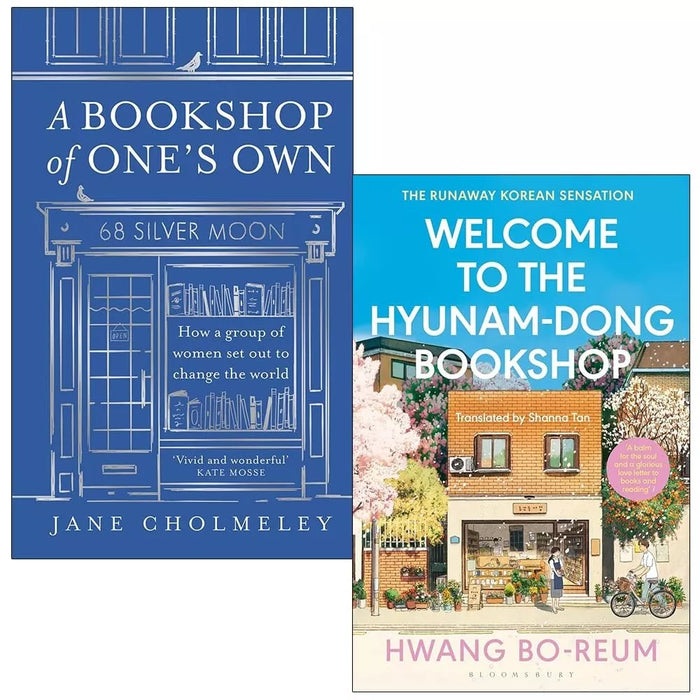 A Bookshop of One’s Own Jane Cholmeley, Welcome Hyunam-dong Bookshop 2 Books Set