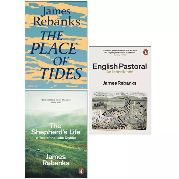 James Reba 3 Books Collection Set (The Place of Tides, English Pastoral, Shepherd)