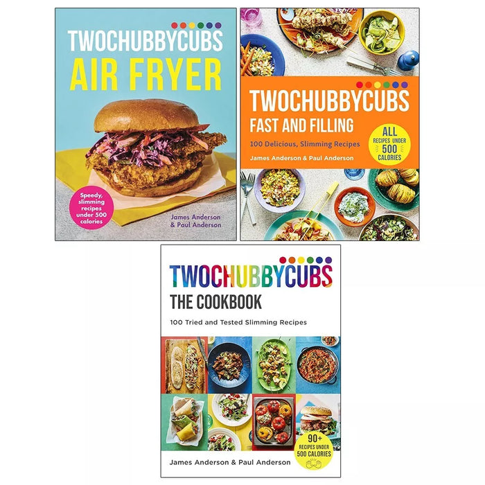 James Anderson Collection 3 Books Set Twochubbycubs Fast and Filling, Air Fryer