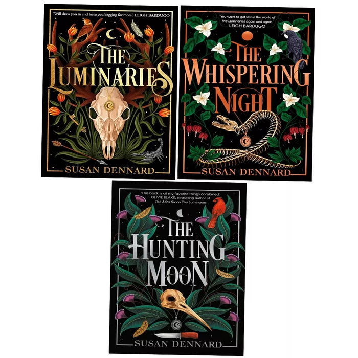 Luminaries Series Collection 3 Books Set by Susan Dennard Hunting Moon,Whisperin