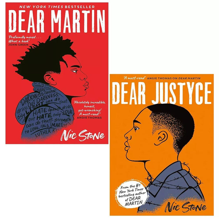 Nic Stone 2 Books Set (Dear Justyce, Dear Martin)